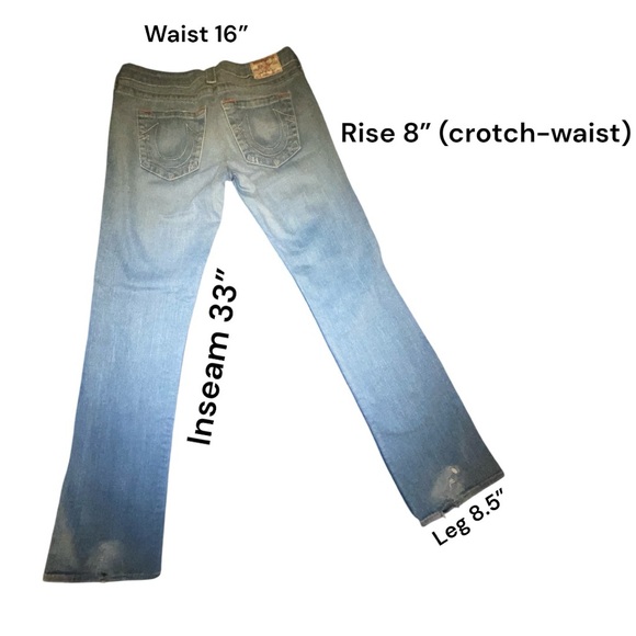 True Religion vintage 33” inseam (no tags) - Picture 7 of 7